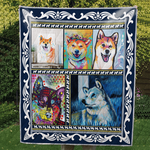 shiba inu quilt blanket dhc150120557td d2446717