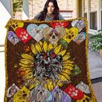 shih tzu 15 blanket th10072019 quilt d2452456