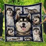 siberian husky quilt quilt d2420299