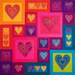 silk hearts quilt tdhys d2485744