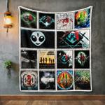 skrillex album covers quilt blanket d2455131