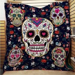 Skull Ah Quilt Derqdl