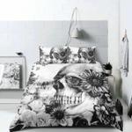 skull and flowers cla0210708b bedding sets d2236129