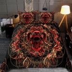 skull and rose duvet cover bedding set d2120281