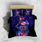 skull angel dacing in the night printed bedding set bedroom decor d2126587