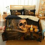 skull candle bedding set bedroom decor d2115073