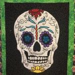 skull cla260641 quilt blanket d2479665