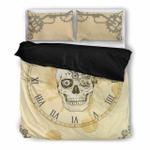 skull clock themed bedding sets dhc16125831dd d2240792