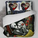 skull coulple bedding set d2246674