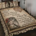 skull couple i choose you to do life with hand in hand bed sheets spread comforter duvet cover