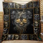 skull darkness is coming quilt blanket dhc31121248td d2482482