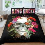 skull floral cla0210713b bedding sets d2236174