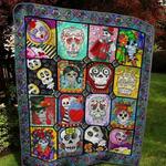 skull hello from the hell quilt blanket dhc31121885td d2482436