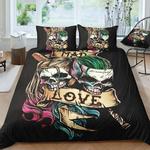 skull love bed sheets spread comforter duvet cover bedding sets d2125651