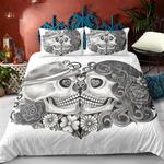 skull love couple bed sheets spread comforter duvet cover bedding sets d2120719