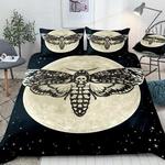 skull moth printed moon bed sheets spread comforter duvet cover bedding sets d2120860