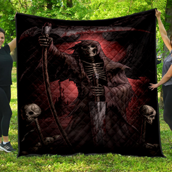 Skull Quilt  02412  Quilt