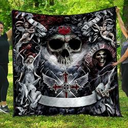 Skull Quilt  03193  Quilt