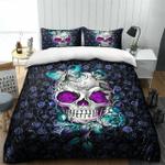 skull rose bedding set qatx d2112672