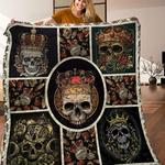 skull rose quilt blanket c9b300507na d2447274