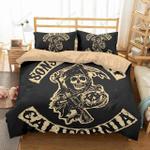 skull son of anarchy california bedding set bedroom decor d2114821