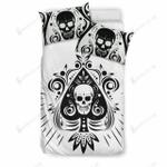 skull tattoo design white bedding set bedroom decor d2114181