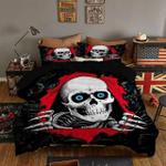 skull tearing through skin bed sheets spread comforter duvet cover bedding sets d2124162