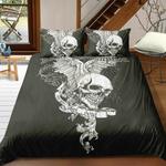 skull wing bed sheets spread comforter duvet cover bedding sets d2121017