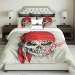 skull with red headscarf clm1410183b bedding sets d2233666
