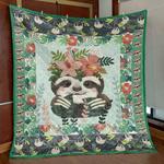 sloth be happy quilt blanket tm99 quilt d2414918