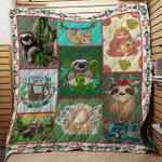 sloth funny blanket th1707 quilt d2453009