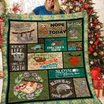 sloth i am not lazy i am conserving energy quilt blanket great customized blanket gifts for 0