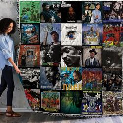 Snoop Dogg Albums Cover Poster Quilt Blanket Ver 2