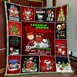 Snoopy 50Th Aniversary Quilt Cc