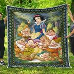 snow white and seven dwarfs premium quilt quilt d2420722