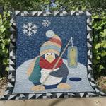 snowman cg250619 quilt blanket d2448034