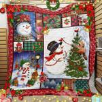 snowman christmas 6 gs cl ld3110 quilt blanket d2480330