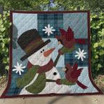 snowman hm130621 quilt blanket d2480357