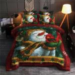 snowman merry christmas 3d bedding set bedroom decor d2229321