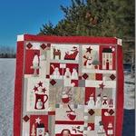 snowmen christmas cla0910639q quilt blanket d2478033