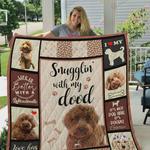snuggling with my dood quilt blanket great customized blanket gifts for birthday christmas d2453831