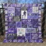 soccer is my life purple quilt blanket aq55 quilt d2417157