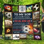 soccer love son mom quilt quilt d2419293