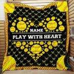 softball clh091093q quilt blanket d2447672