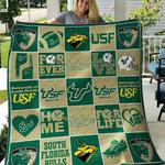 south florida bulls quilt blanket b180635 quilt d2416415