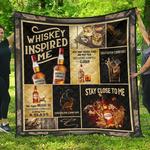 southern comfort whiskey inspired me funny gift quilt d2422631