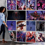 spider man into the spider verse quilt blanket 01 d2450794
