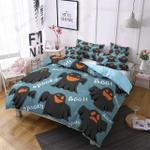 spooky boo halloween theme 3d printed bedding set bedroom decor d2113663