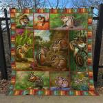 squirrel qv210532 quilt blanket d2445632