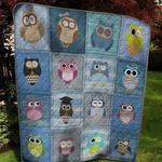 st owl 040402 quilt blanket quilt d2416414